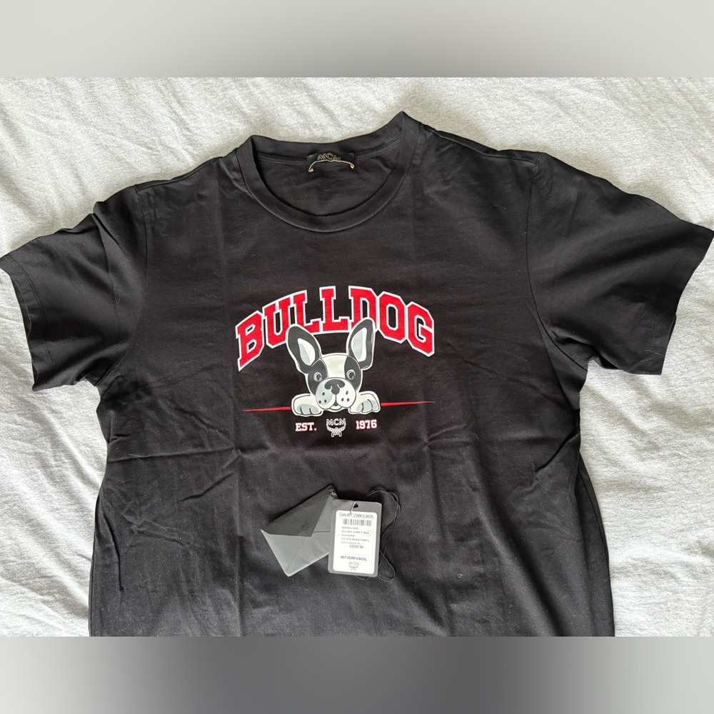 MCM Black T-Shirt (fits like L-XL)